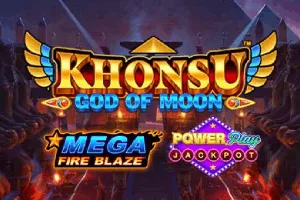Mega Fire Blaze: Khonsu God of Moon PowerPlay Jackpot - DELUXEPLAY88