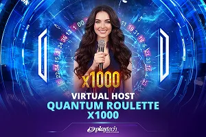 Virtual Host Quantum Roulette x1000 - DELUXEPLAY88