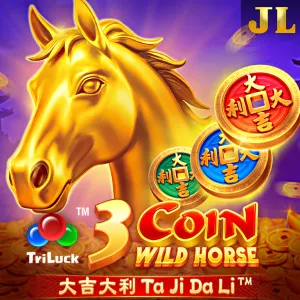 Jili : 3 Coin Wild Horse - DELUXEPLAY88