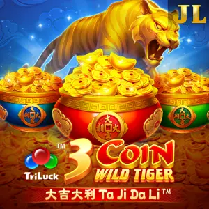 Jili : 3 Coin Wild Tiger - DELUXEPLAY88